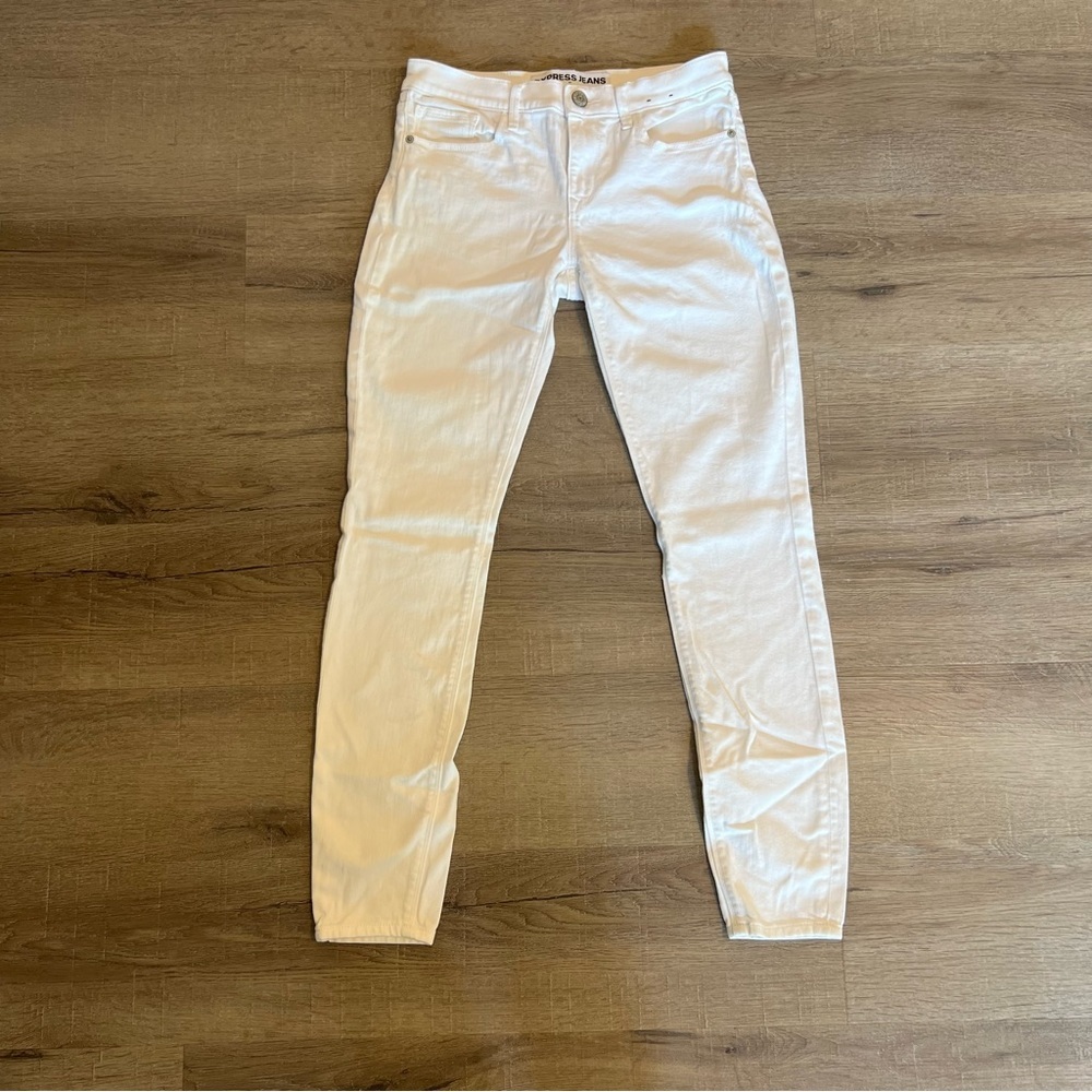 Express Mid Rise Legging Jean 4 EUC